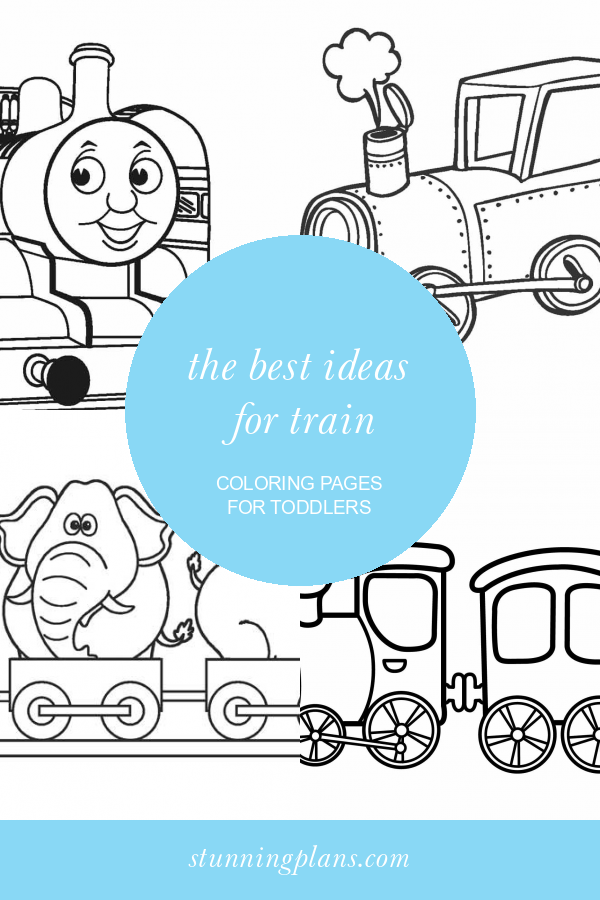 The Best Ideas for Train Coloring Pages for toddlers - Home, Family